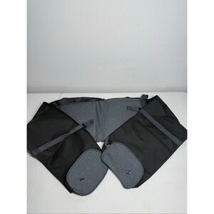 New Crane Ski Bag 72” X 11” Zip Black Gray Waterproof Padded on the Middle NWOT